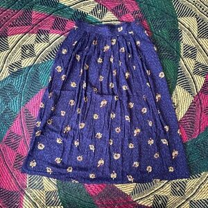 Purple Vintage Maxi Skirt Size 10
